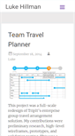 Mobile Screenshot of lukehillman.net